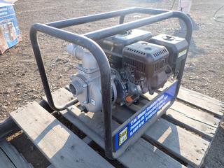 Powerfist 2 In. Water Transfer Pump c/w 210CC Gas Engine. SN PAWP-210-A1702001110