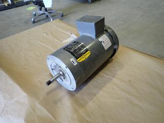 Baldor Electric Motor, 3Hp, 575V, 3A, 3-Phase, SN W1204052245  (N-3-2)