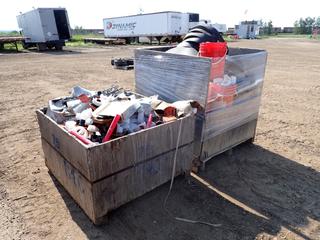 Qty Of Rebar Safety Caps, Rebar Holders And Assorted Supplies