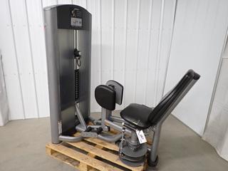 Life Fitness Signature Series FZHAD Hip Adduction w/ 290lb. Weight Stack, S/NFZHAD001114, *Rips In Seat & Upper Dent* (WH)