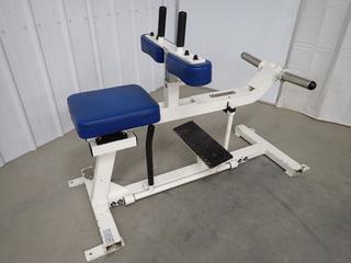 Magnum Fitness Systems Seated Calf Raise, S/N 65812 (WH)