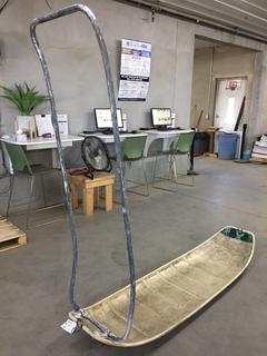 Fiberglass Ski Patrol Sled. (9-E-2)