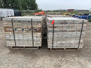 (4) Pallets of 2ft x 4ft Symons Panels.