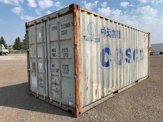 20ft Storage Container # CPBU 3176855.