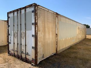 53ft Insulated Storage Container c/w Fuel Tank, # 531405