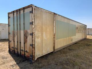 53ft Insulated Storage Container c/w Fuel Tank, # 531413