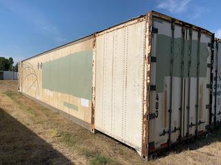 53ft Insulated Storage Container c/w Fuel Tank, # 531403