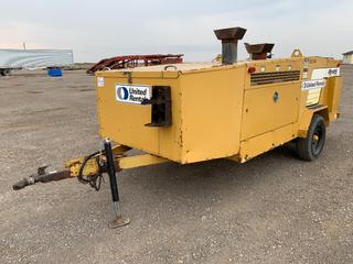 Allmand Maxi Heat S/A Portable Ground Heater c/w Izuzu 3 Cyl Diesel, 8.5 KW, 120V, 70A, 60 HZ, Single Phase, 2in Ball, Pintle Hitch, 225/75D15 Tires, S/N 5AEBR16193H000040