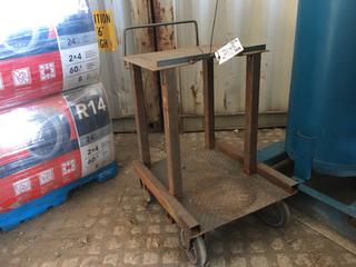 Welding Cart, Approximately 25 in x 28 in x 36 in H.