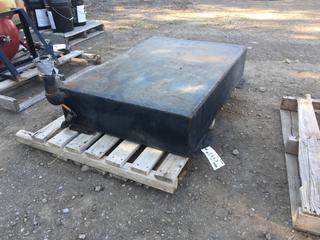 Diesel Fuel Tank, Approximately 31in x 9in x 44in.