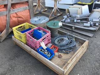 Partial Rolls of Steel Cables and Cable Parts.