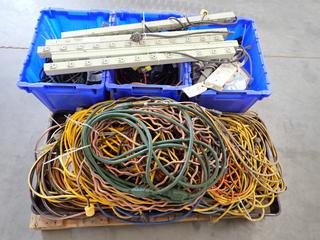 Quantity of Electrical Cords & Splitters.