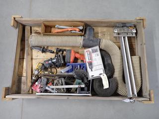 Table Saw Parts & Drills. (9-M-3)