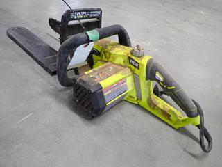 Ryobi RY43154 Electric 16 in Chain Saw, 120-60Hz, 12Amp. (9-D-1)