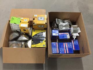 Quantity of Assorted Headlights and Fog Lights. (1-G-2)