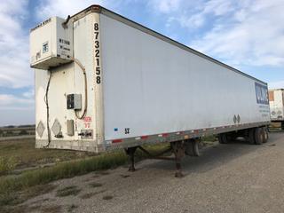 2004 Trailmobile 53ft T/A Van Trailer c/w Air Ride Susp., Sliding Susp., Thermo- King HK-III Heater, Showing 7,375 Hours, 11R22.5 Tires, VIN 2MN01JPH641005016  *Note: Out Of Province - Manitoba*