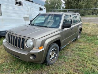 Selling Off-Site - 2008 Jeep Patriot Sport 2WD Sport Utility c/w 2.4L, VIN 1J8FF28W18D705111, No Keys, Running Condition Unknown, Located In Fernie, B.C. Viewing By Appointment Only Email brad.bjarnason@fernie.ca, *Note:  Out of Province*