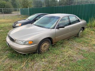 Selling Off-Site - 2001 Buick Century Sedan  4-Door c/w 3.1L V6, VIN 2G4WS52J111154595, Running Condition Unknown, Located In Fernie, B.C. Viewing By Appointment Only Email brad.bjarnason@fernie.ca, *Note:  Out of Province*