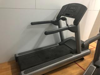 Selling Off-Site - Life Fitness 93T Classic Treadmill S/N CLT116633.  Located Ash (Downtown) YMCA, Medicine Hat, AB, For Further Details, Call 403-269-6600.