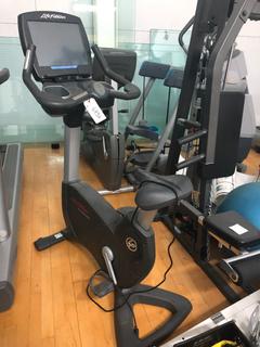 Selling Off-Site - Life Fitness 95C  Lifecycle Upright Bike S/N CLV101390.  Located Ash (Downtown) YMCA, Medicine Hat, AB, For Further Details, Call 403-269-6600. Requires Repair.