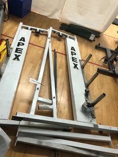 Selling Off-Site - Apex Smith Machine S/N A-1772.  Located Ash (Downtown) YMCA, Medicine Hat, AB, For Further Details, Call 403-269-6600. Disassembled.