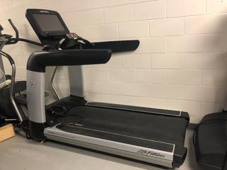 Selling Off-Site - Life Fitness 95S Treadmill S/N AST116375. Located Southridge YMCA, Medicine Hat, AB, For Further Details, Call 403-269-6600.