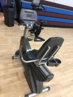 Selling Off-Site - Life Fitness 95Ri Recumbent Bike S/N LRI 107956. Located Southridge YMCA, Medicine Hat, AB, For Further Details, Call 403-269-6600.