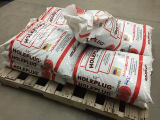 Pallet Of Holeplug 3/8 in. Coarse Grade Wyoming Sodium Bentonite, 50 Pound Bags. (WH)