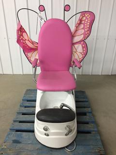 Gulfstream Mariposa Spa Pedicure Chair, Unused. (WH)