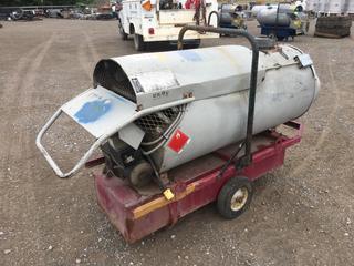 Ice Heater OHV-500 Kerosene Portable Construction Heater 420,000 BTU. S/N 98100245.