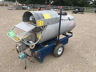 Frost Fighter IDF#350 LPG/NG 350,000 BTU Portable Construction Heater, S/N 1201391745.