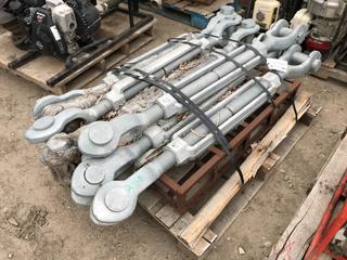 (6) Turnbuckles 2-3/4in x 5ft.