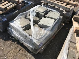 Quantity of Grey Landscaping Stones.