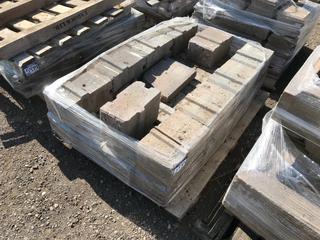 Quantity of Landscaping Bricks, Approximately 12in x 8in x 6in.