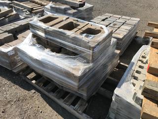 Quantity of Landscaping Bricks, Approximately 12in x 18in x 8in.