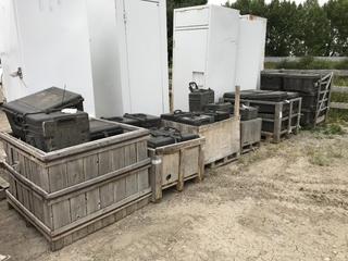 (6) Crates of Assorted Pelican Cases.