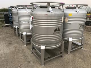 2018 Black Forest / Thielmann 800L Tank on Skid, Stainless Steel Stackable, Type 304.