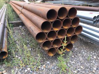 (19)pc Steel Pipe 3in x 21ft.