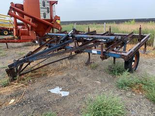 Pull Type S/A 14ft Hyd. Cultivator c/w 16in Cultivator Sweeps, Pin Hitch, 205/75R15 Tires, S/N 2449.