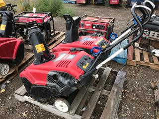 Toro Commercial 721-R-C 21in 212cc & Toro 721 QZE 21in 212cc 4-Cycle Snow Blowers, *Both Require Repair*