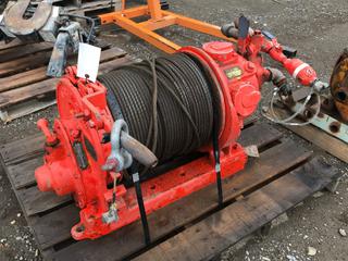 Ingersoll Rand H5UL 7.800Lb Pull Air Winch.