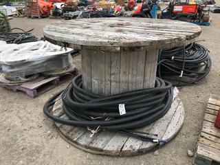 Spool of Used HD 4-Wire Cable.