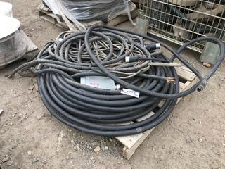 Quantity of Assorted Power Cable.