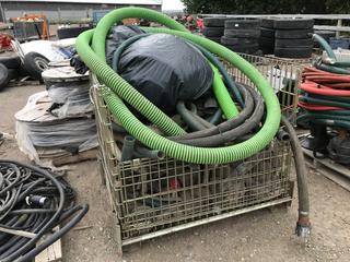 Quantity of Assorted Pump Hoses.