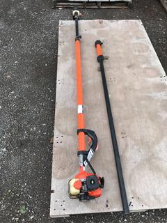 Echo Power Pruner 7ft L, Model# PPT-2400 c/w Extra 64in Extension.