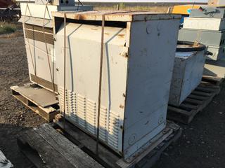 Westing House Transformer 150 KVA 3 Phase 6-Hz 480-208Y/120 V.