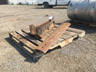 (2) Blades 5ft x 6in/Ea, (2) Skid Plates 39in x 9in x 2-1/4in for Snow Push.