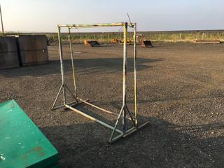 (2) Metal Welding Screen Frames 5ft x 4ft 6in.