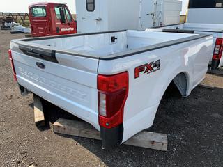 2022 Ford F250 Super Duty Truck Box c/w Bumper, Wire Harness and Mounting Hardware.