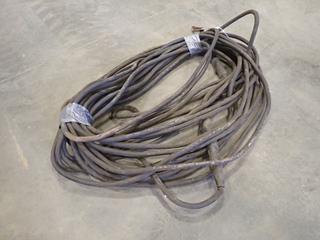 Welding Cable w/ Stinger *Note: Length Unknown*  (J-2-1)